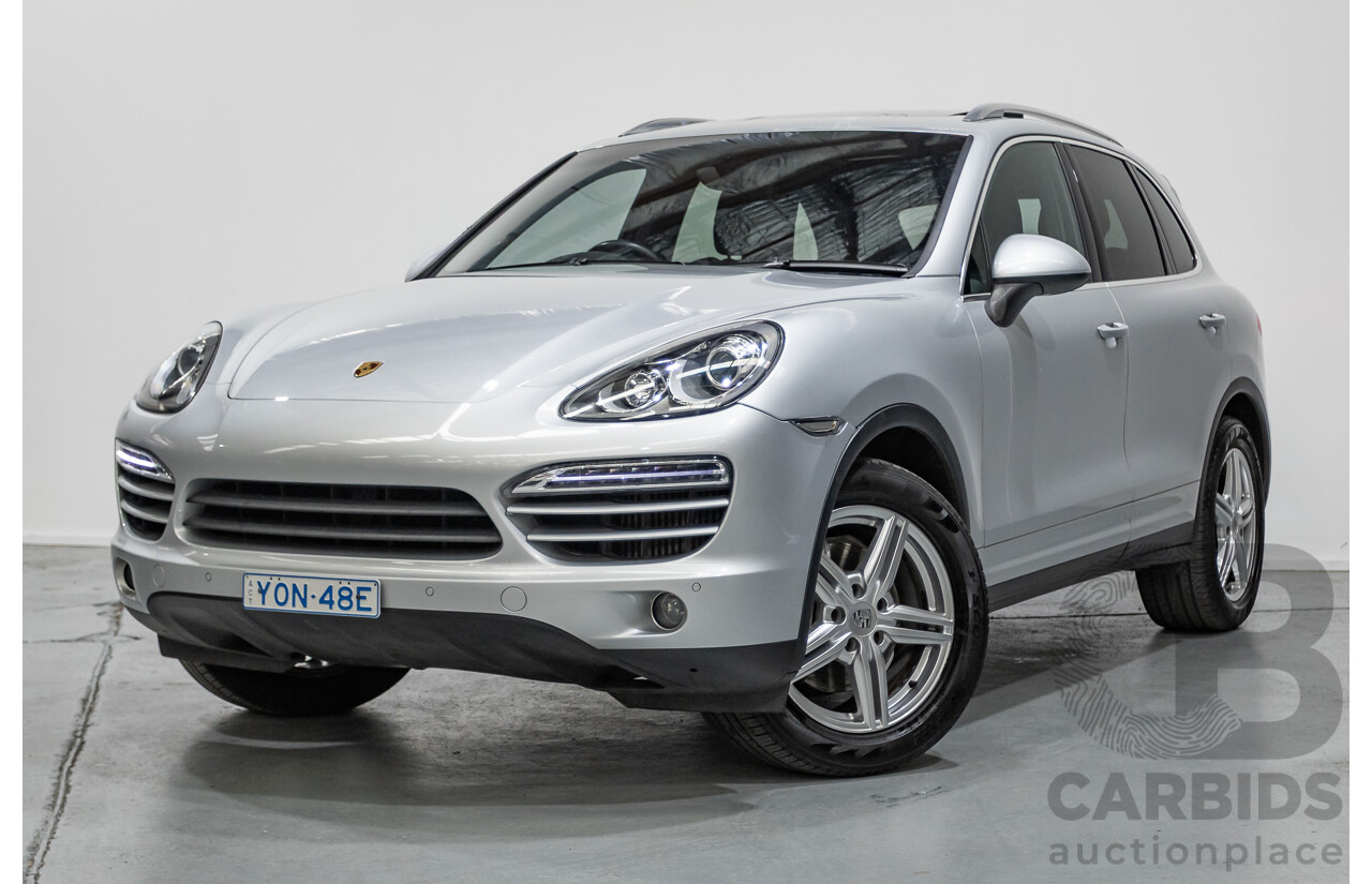 1/2014 Porsche Cayenne Diesel (AWD) Series 2 MY14 4d Wagon Classic Silver Metallic Turbo Diesel V6  3.0L