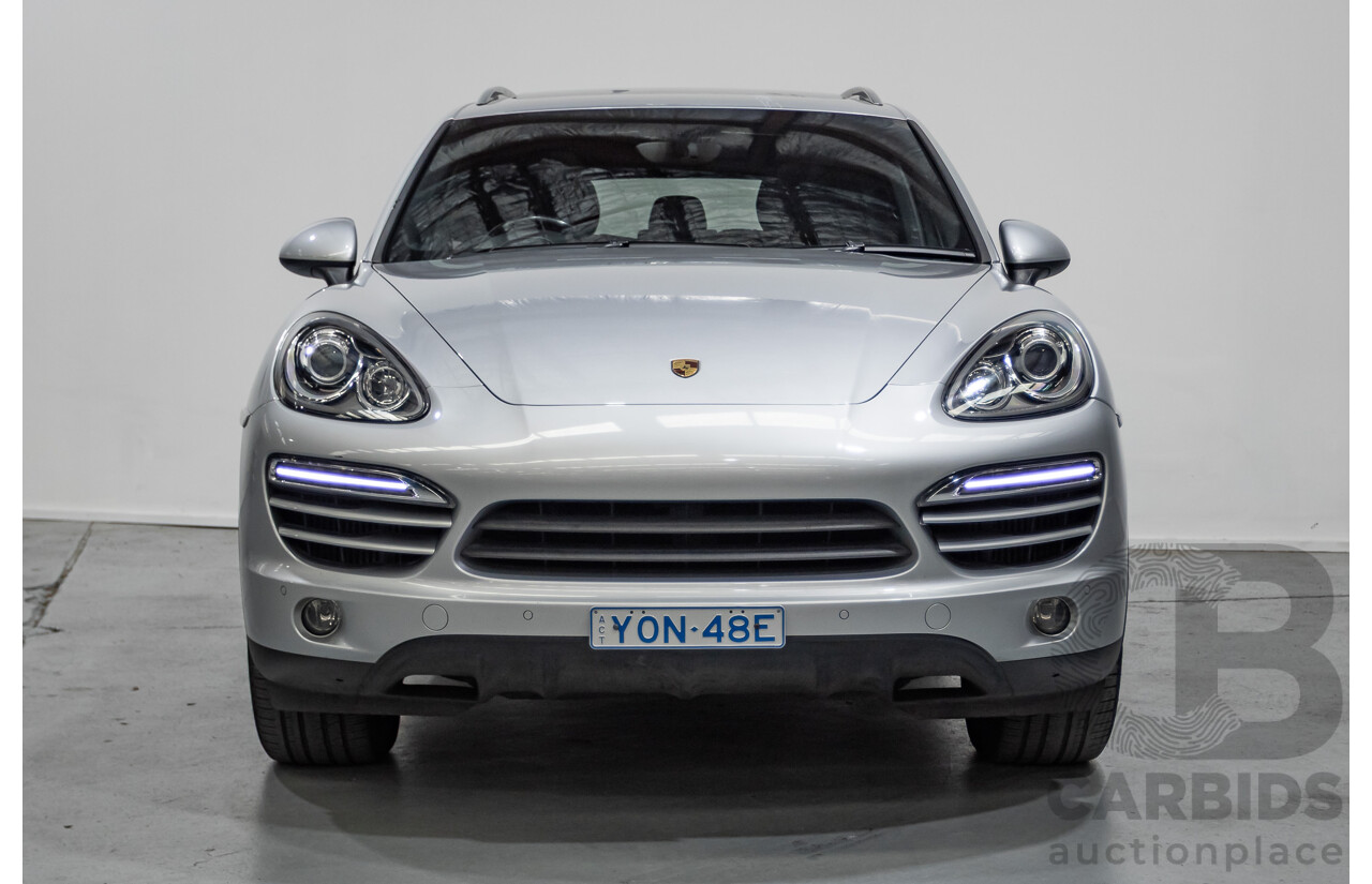 1/2014 Porsche Cayenne Diesel (AWD) Series 2 MY14 4d Wagon Classic Silver Metallic Turbo Diesel V6  3.0L
