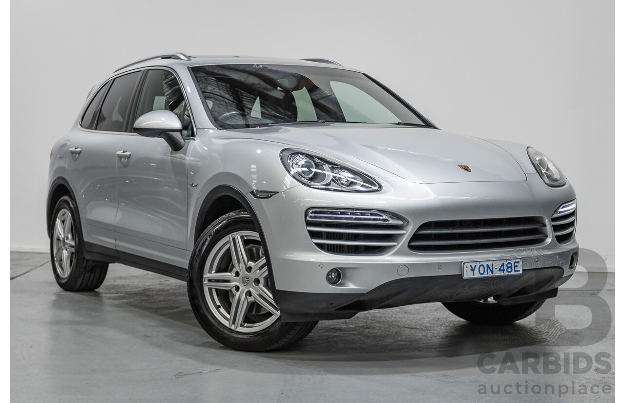 1/2014 Porsche Cayenne Diesel (AWD) Series 2 MY14 4d Wagon Classic Silver Metallic Turbo Diesel V6  3.0L