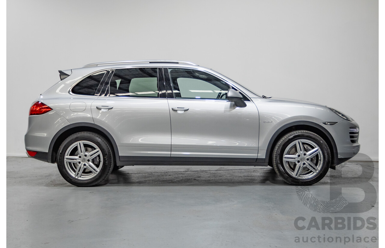 1/2014 Porsche Cayenne Diesel (AWD) Series 2 MY14 4d Wagon Classic Silver Metallic Turbo Diesel V6  3.0L