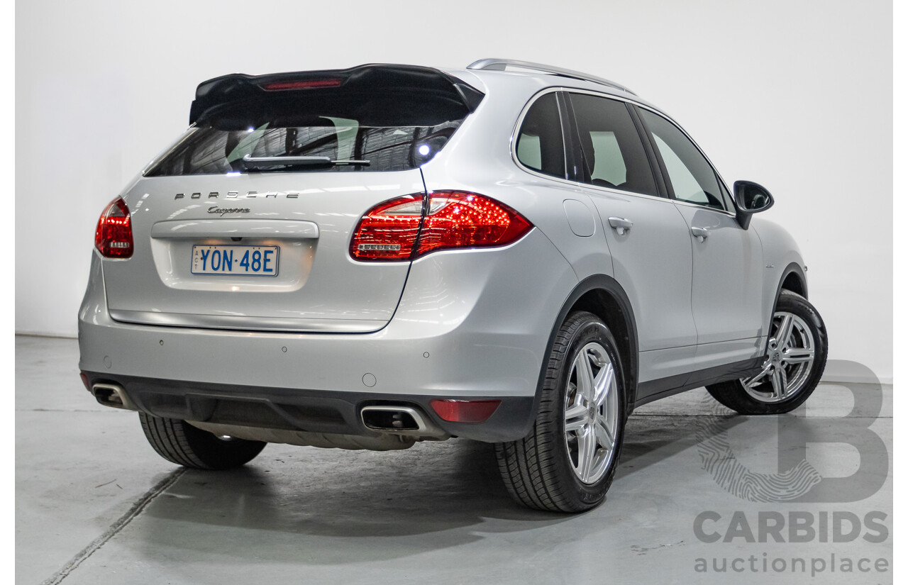 1/2014 Porsche Cayenne Diesel (AWD) Series 2 MY14 4d Wagon Classic Silver Metallic Turbo Diesel V6  3.0L