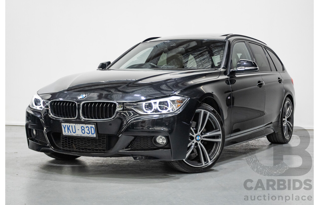 7/2015 BMW 320i M Sport Touring F31 MY15 4d Wagon Black Sapphire Metallic Turbo 2.0L