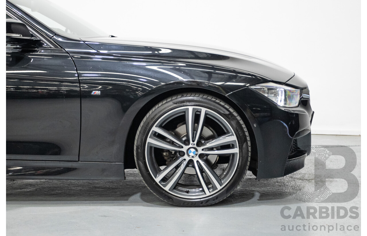 7/2015 BMW 320i M Sport Touring F31 MY15 4d Wagon Black Sapphire Metallic Turbo 2.0L