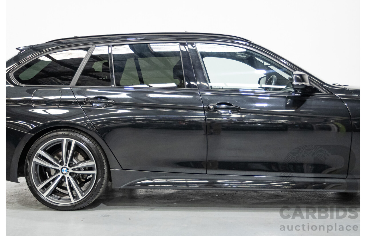 7/2015 BMW 320i M Sport Touring F31 MY15 4d Wagon Black Sapphire Metallic Turbo 2.0L