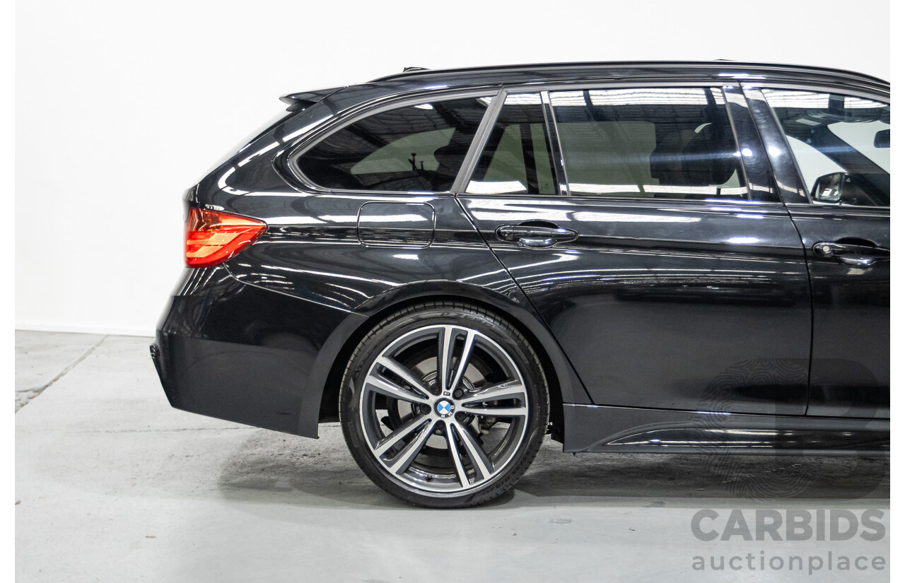 7/2015 BMW 320i M Sport Touring F31 MY15 4d Wagon Black Sapphire Metallic Turbo 2.0L