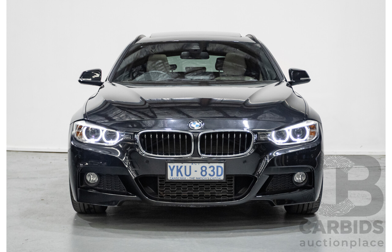 7/2015 BMW 320i M Sport Touring F31 MY15 4d Wagon Black Sapphire Metallic Turbo 2.0L