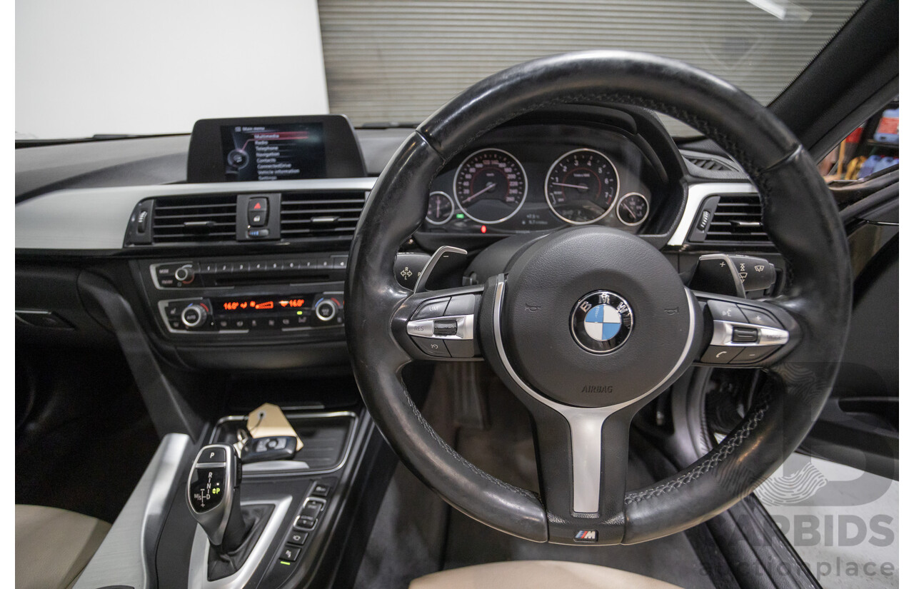 7/2015 BMW 320i M Sport Touring F31 MY15 4d Wagon Black Sapphire Metallic Turbo 2.0L