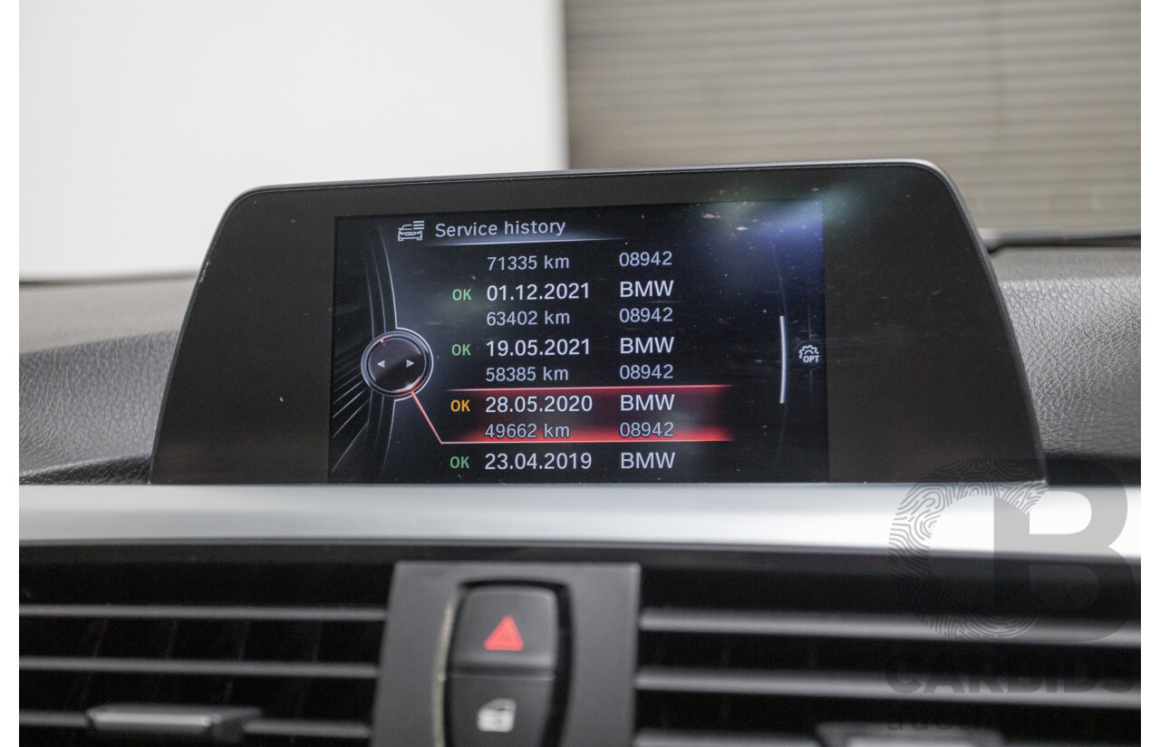 7/2015 BMW 320i M Sport Touring F31 MY15 4d Wagon Black Sapphire Metallic Turbo 2.0L