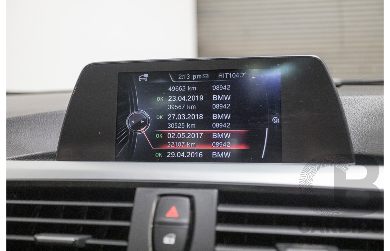 7/2015 BMW 320i M Sport Touring F31 MY15 4d Wagon Black Sapphire Metallic Turbo 2.0L