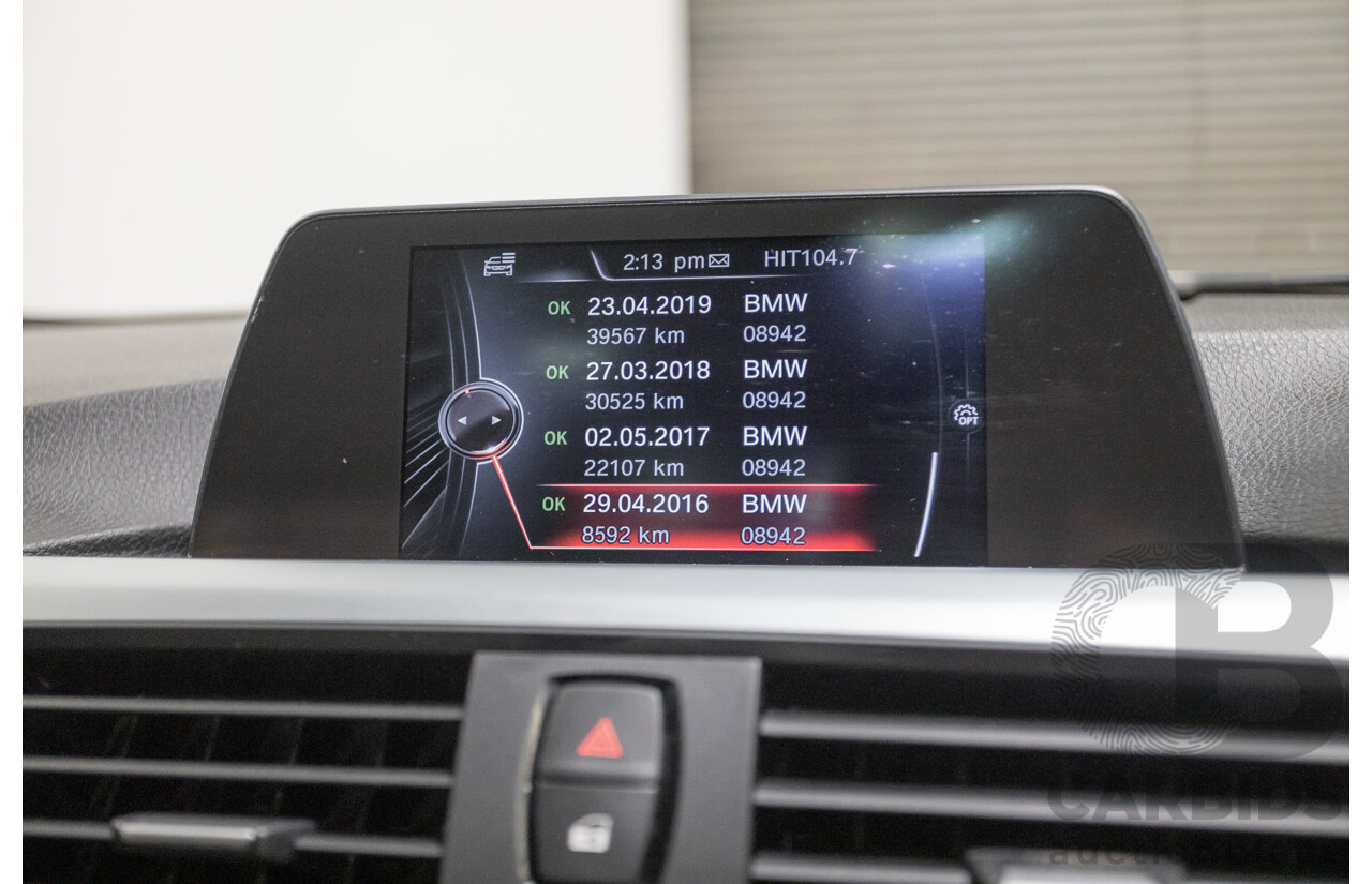 7/2015 BMW 320i M Sport Touring F31 MY15 4d Wagon Black Sapphire Metallic Turbo 2.0L