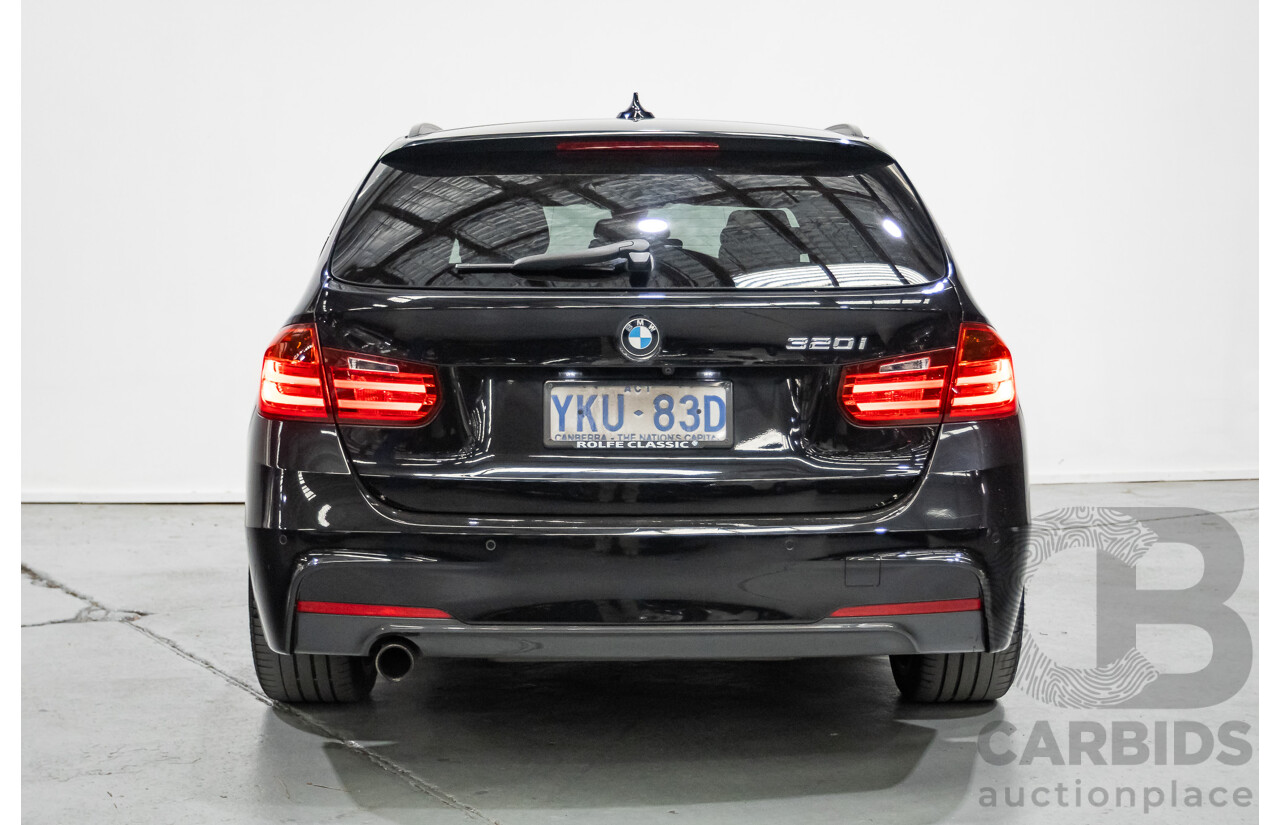 7/2015 BMW 320i M Sport Touring F31 MY15 4d Wagon Black Sapphire Metallic Turbo 2.0L