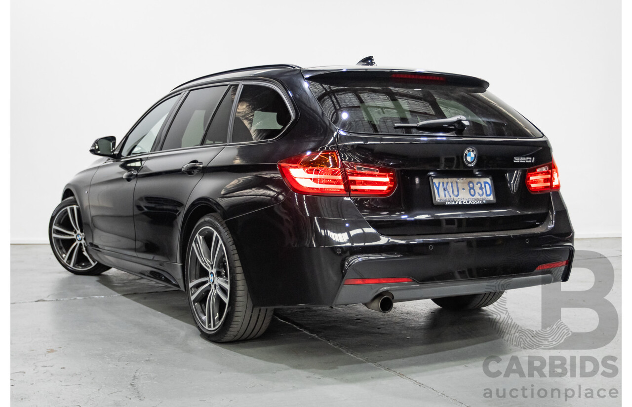 7/2015 BMW 320i M Sport Touring F31 MY15 4d Wagon Black Sapphire Metallic Turbo 2.0L