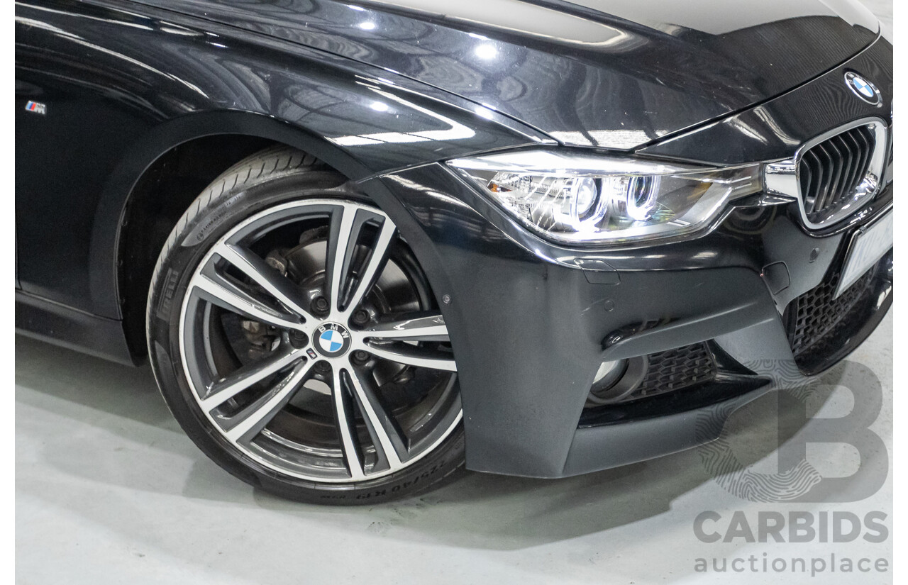 7/2015 BMW 320i M Sport Touring F31 MY15 4d Wagon Black Sapphire Metallic Turbo 2.0L