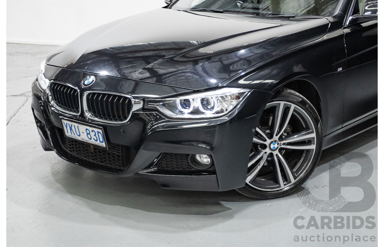 7/2015 BMW 320i M Sport Touring F31 MY15 4d Wagon Black Sapphire Metallic Turbo 2.0L