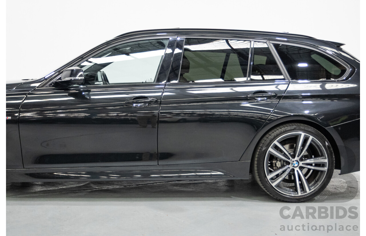 7/2015 BMW 320i M Sport Touring F31 MY15 4d Wagon Black Sapphire Metallic Turbo 2.0L