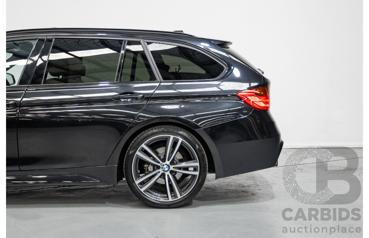 7/2015 BMW 320i M Sport Touring F31 MY15 4d Wagon Black Sapphire Metallic Turbo 2.0L