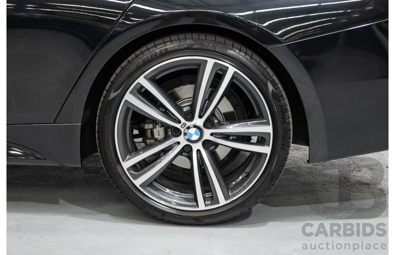 7/2015 BMW 320i M Sport Touring F31 MY15 4d Wagon Black Sapphire Metallic Turbo 2.0L