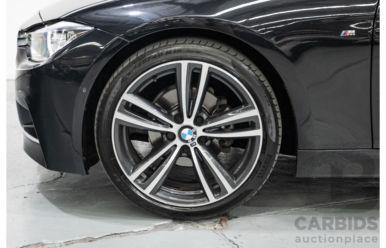 7/2015 BMW 320i M Sport Touring F31 MY15 4d Wagon Black Sapphire Metallic Turbo 2.0L