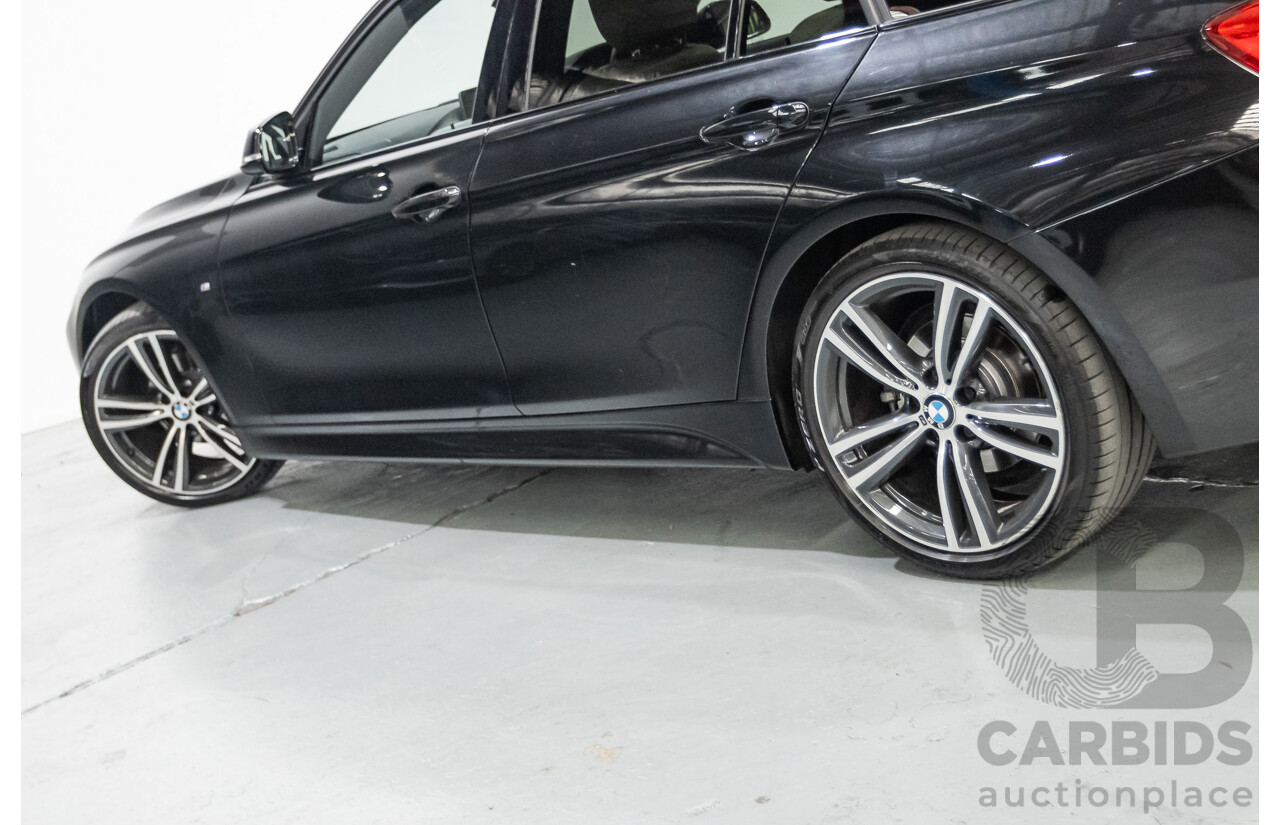 7/2015 BMW 320i M Sport Touring F31 MY15 4d Wagon Black Sapphire Metallic Turbo 2.0L