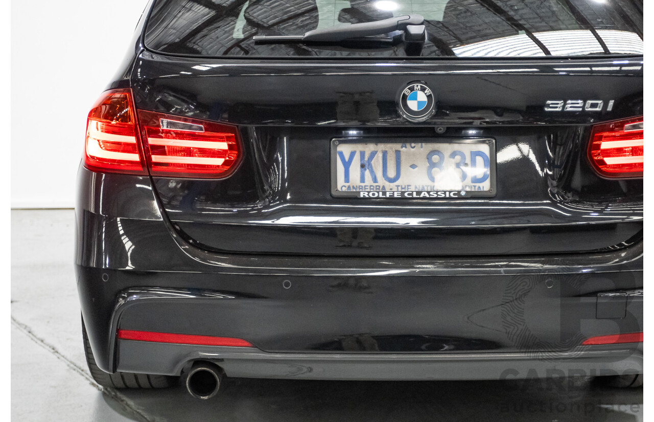 7/2015 BMW 320i M Sport Touring F31 MY15 4d Wagon Black Sapphire Metallic Turbo 2.0L