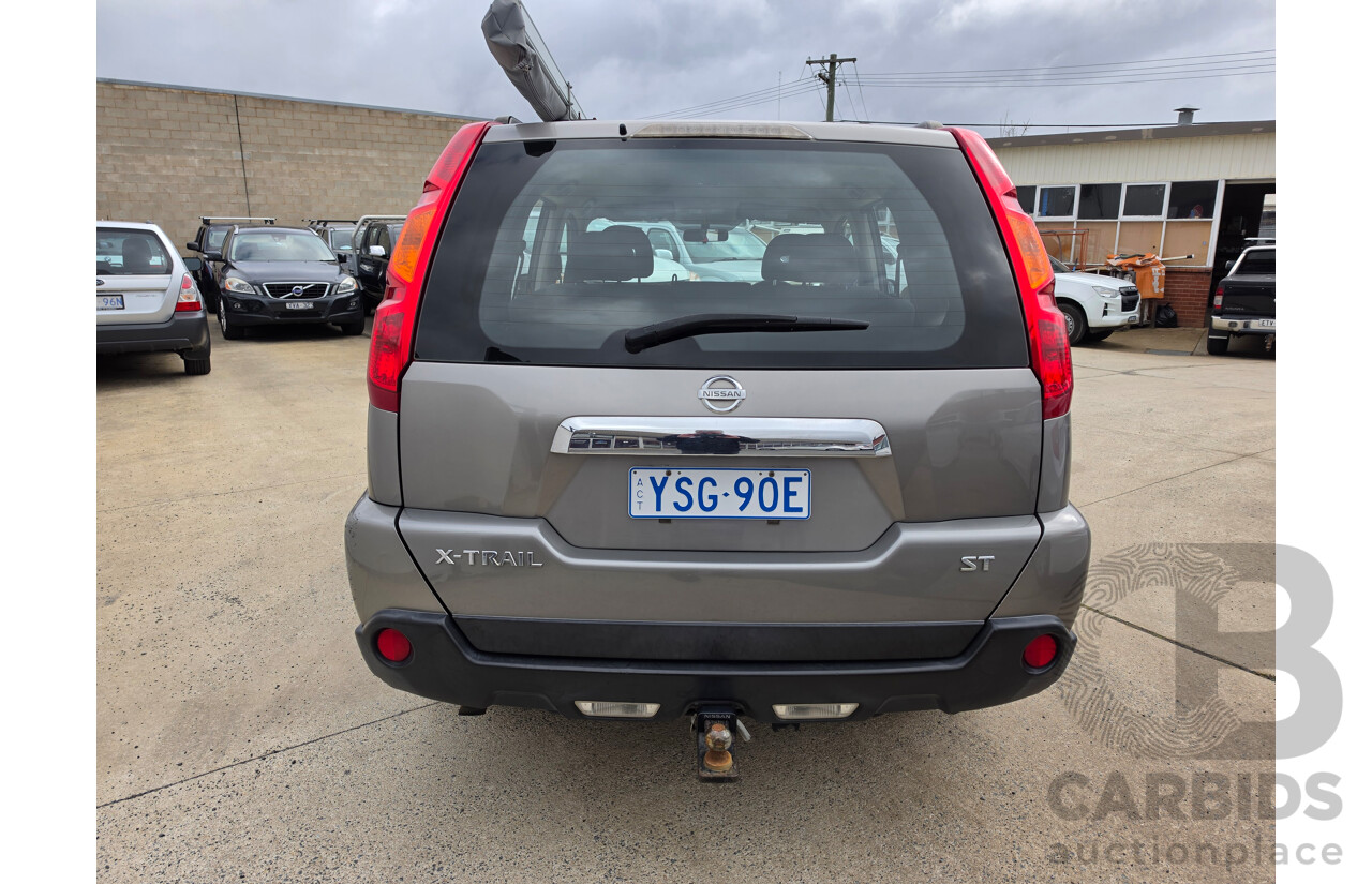 12/2007 Nissan X-Trail ST (4x4) T31 4d Wagon Silver 2.5L