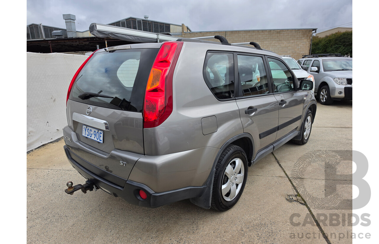 12/2007 Nissan X-Trail ST (4x4) T31 4d Wagon Silver 2.5L