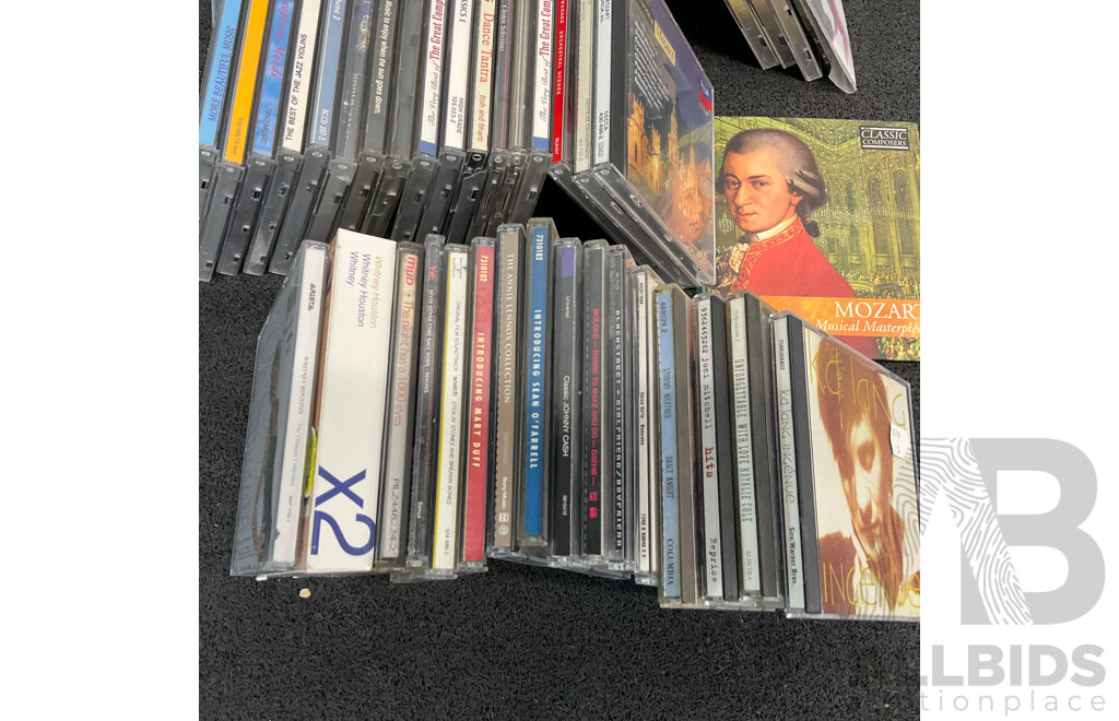 Collection of Assorted Music CD's