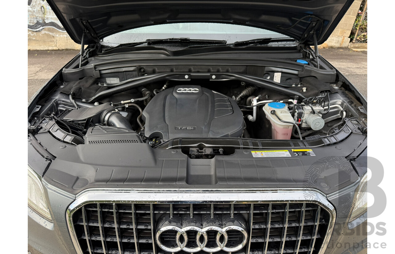 03/2015 Audi Q5 2.0 TFSI QUATTRO (AWD) 8R MY15 4D Wagon Monsoon Gray Metallic 2.0L