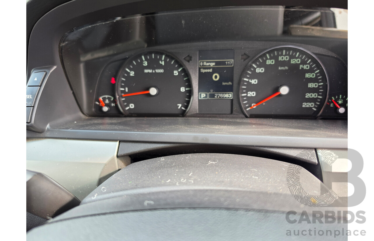 03/2012 Ford Falcon (lpi) FG MK2 C/Chas White 4.0L