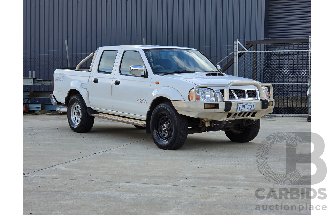 09/2013 Nissan Navara ST-R (4x4) D22 SERIES 5 Dual Cab P/Up null 2.5L