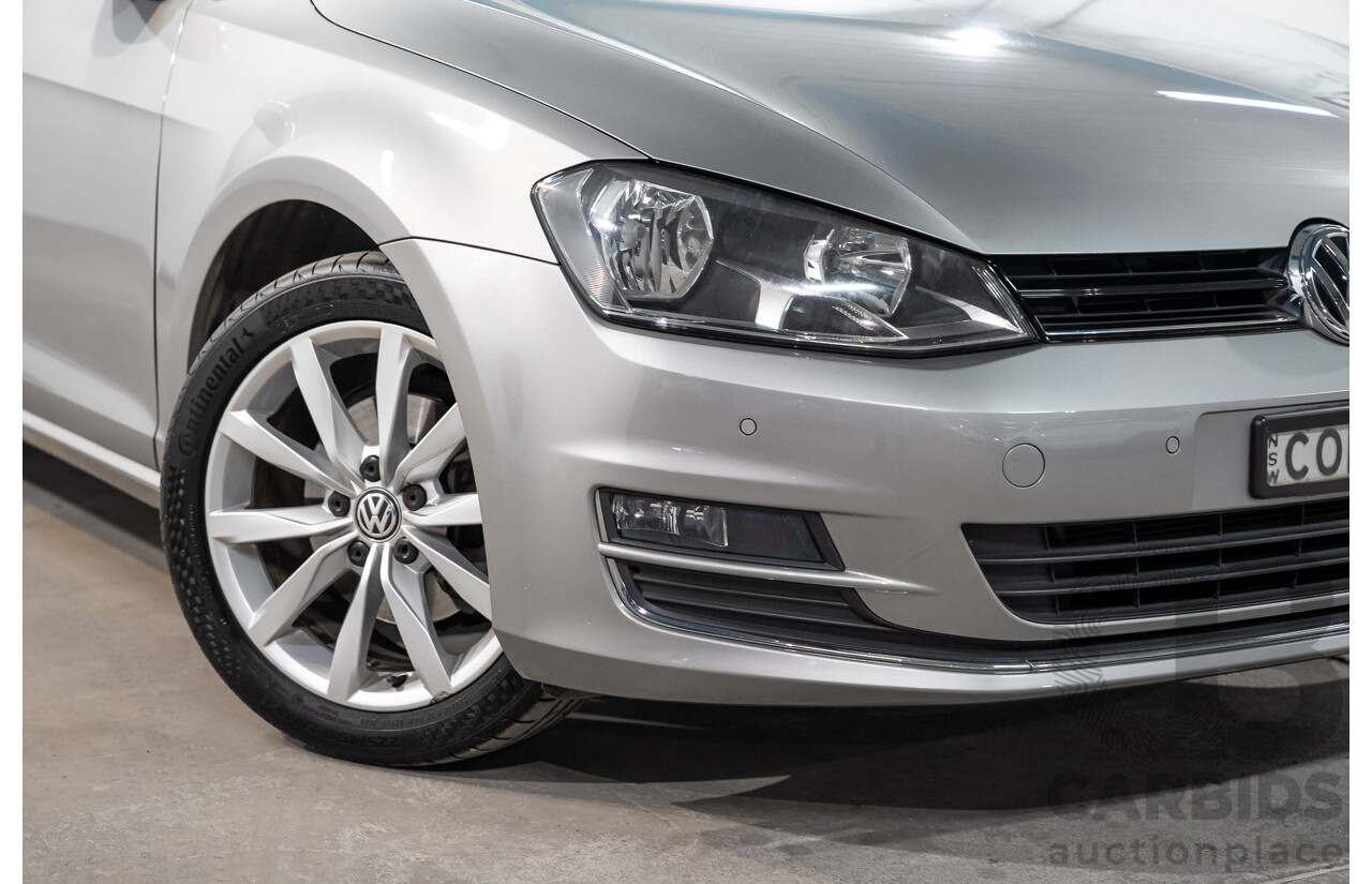 05/2013 Volkswagen Golf 110 TDI Highline AU 5D Hatchback Reflex Silver Metallic Turbo Diesel 2.0L