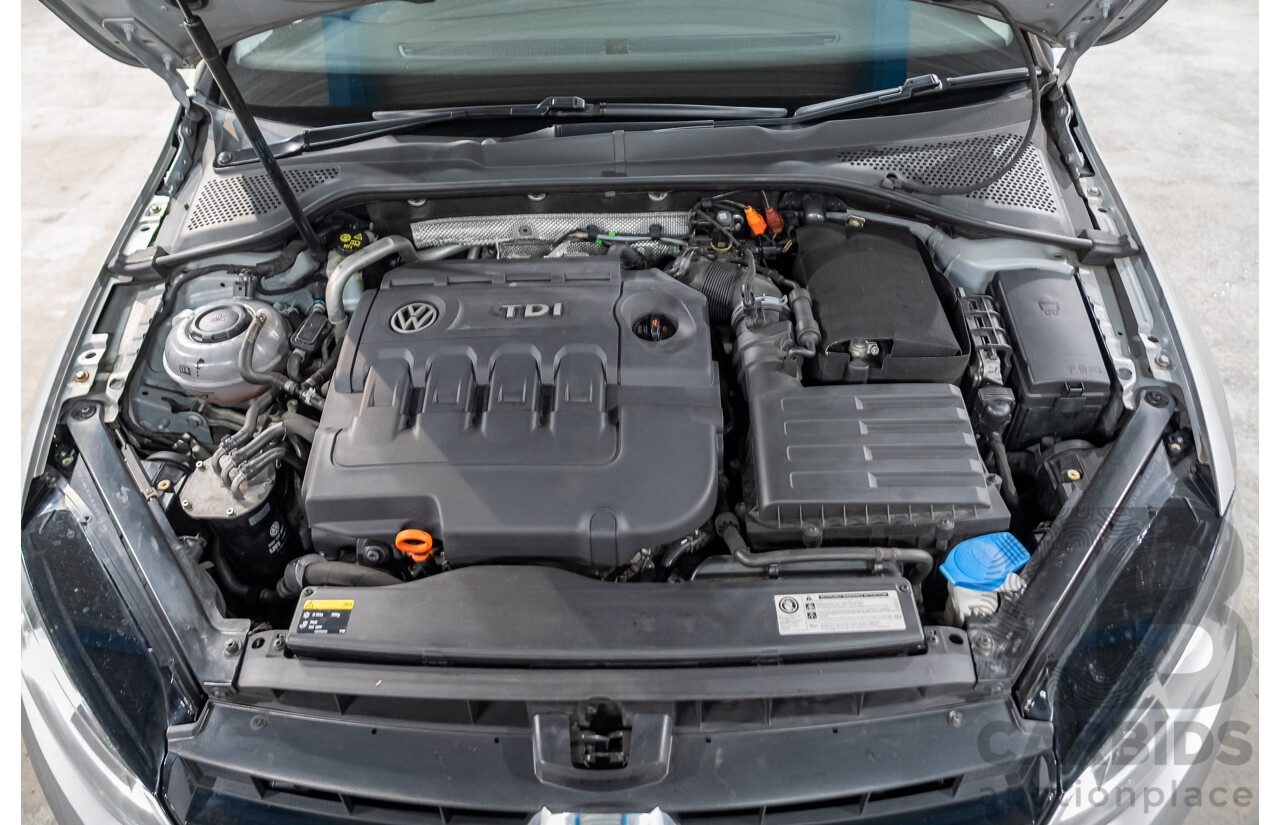 05/2013 Volkswagen Golf 110 TDI Highline AU 5D Hatchback Reflex Silver Metallic Turbo Diesel 2.0L