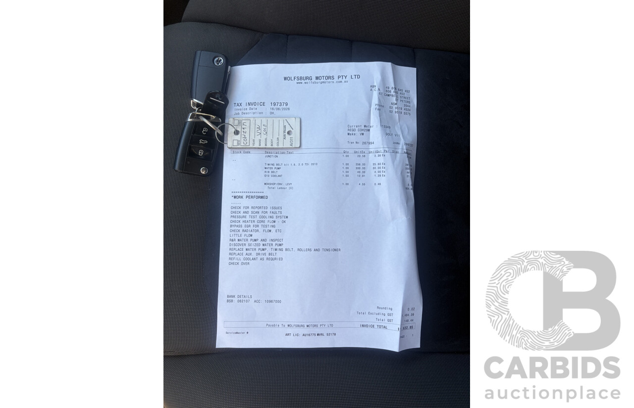 05/2013 Volkswagen Golf 110 TDI Highline AU 5D Hatchback Reflex Silver Metallic Turbo Diesel 2.0L