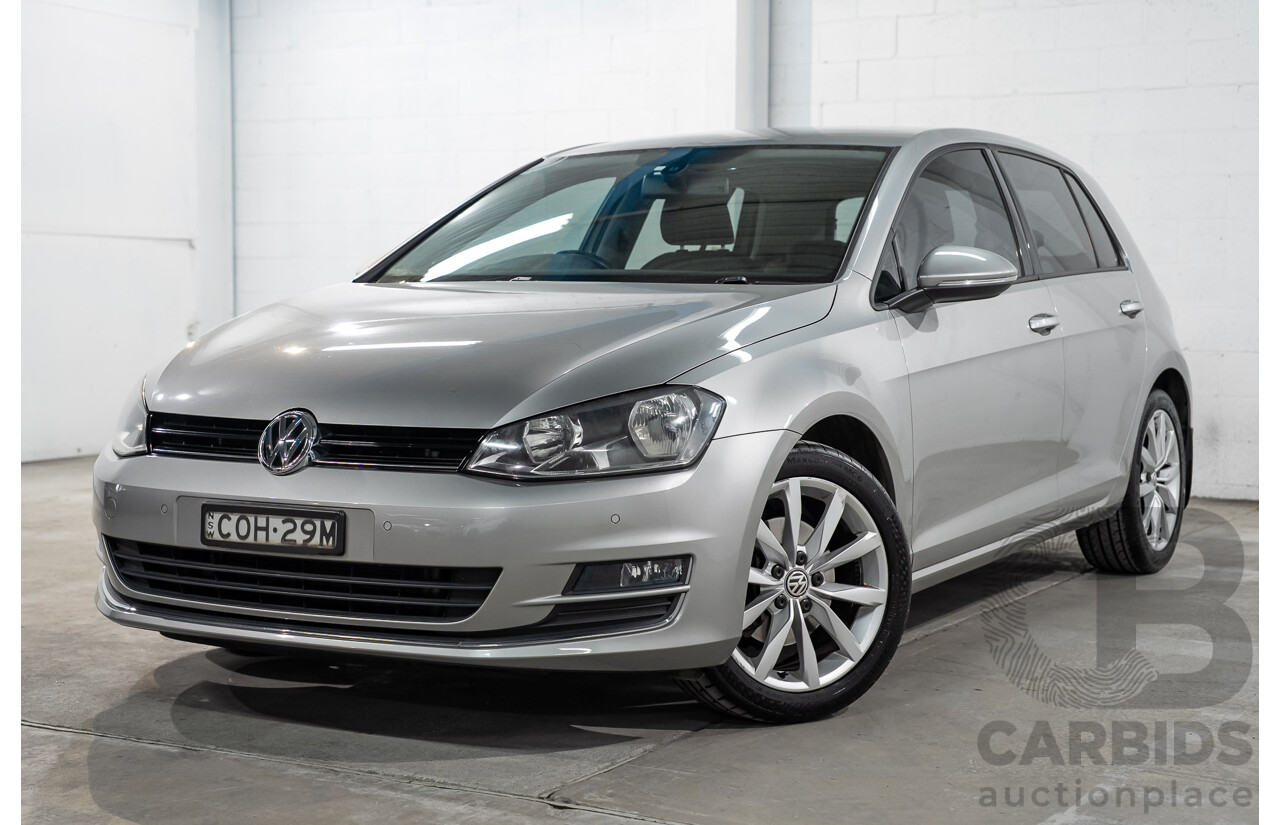 05/2013 Volkswagen Golf 110 TDI Highline AU 5D Hatchback Reflex Silver Metallic Turbo Diesel 2.0L