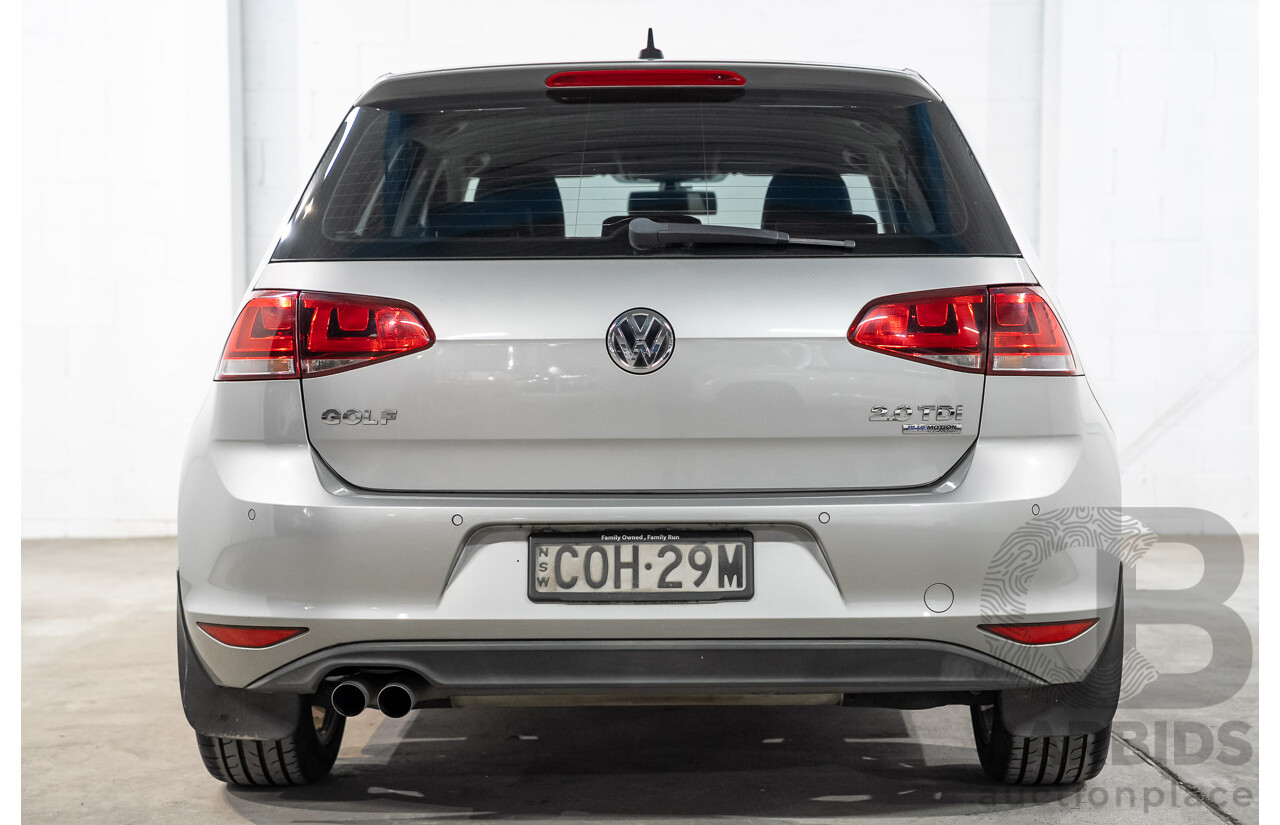 05/2013 Volkswagen Golf 110 TDI Highline AU 5D Hatchback Reflex Silver Metallic Turbo Diesel 2.0L