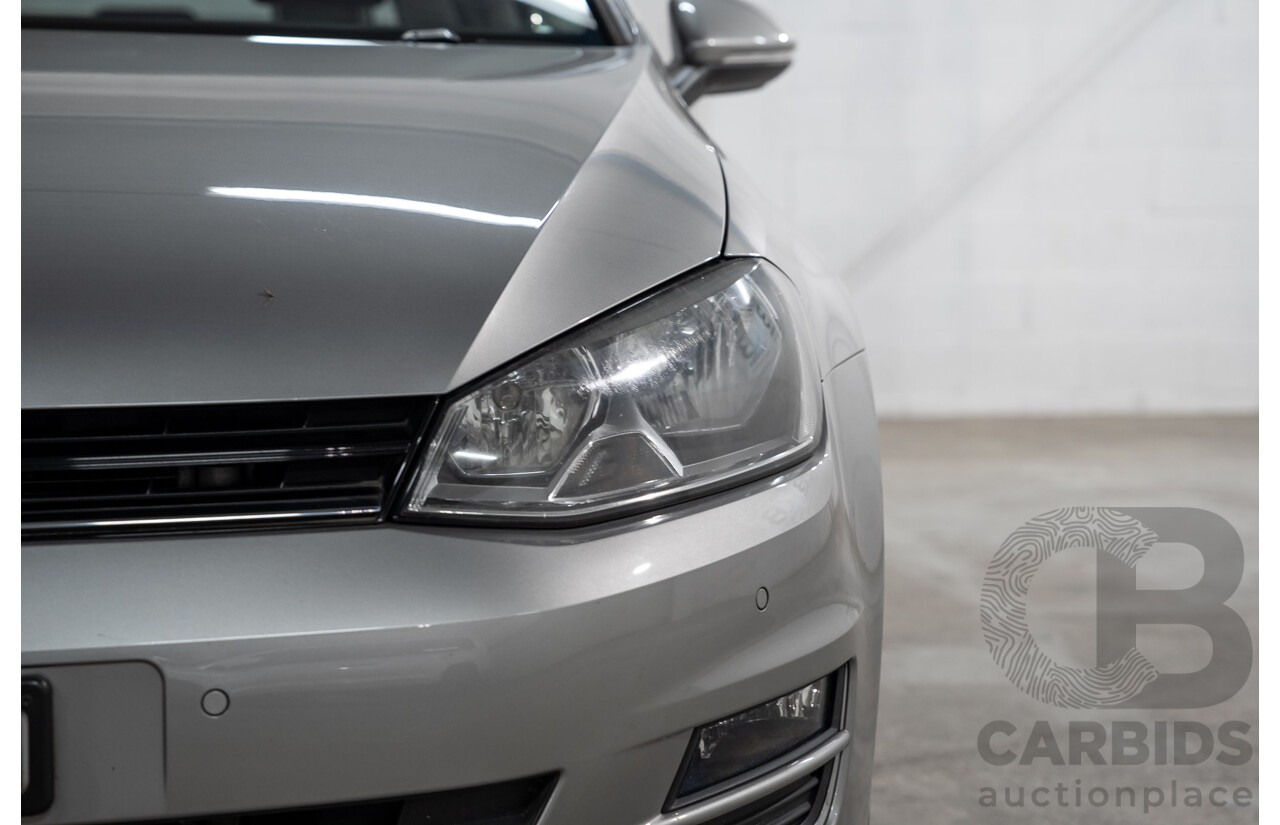 05/2013 Volkswagen Golf 110 TDI Highline AU 5D Hatchback Reflex Silver Metallic Turbo Diesel 2.0L