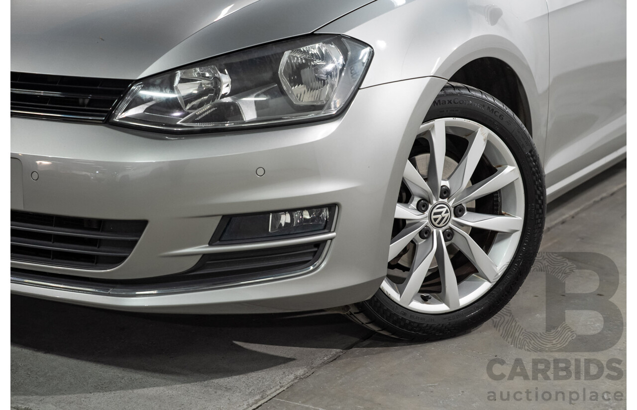 05/2013 Volkswagen Golf 110 TDI Highline AU 5D Hatchback Reflex Silver Metallic Turbo Diesel 2.0L