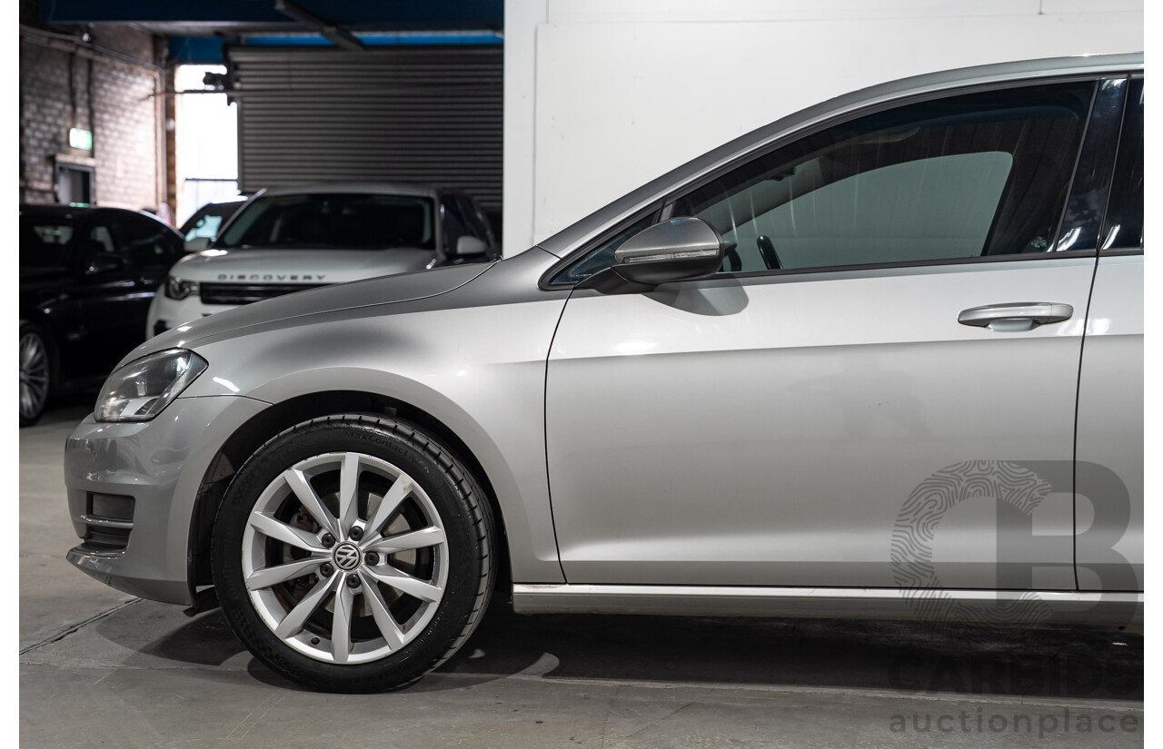 05/2013 Volkswagen Golf 110 TDI Highline AU 5D Hatchback Reflex Silver Metallic Turbo Diesel 2.0L