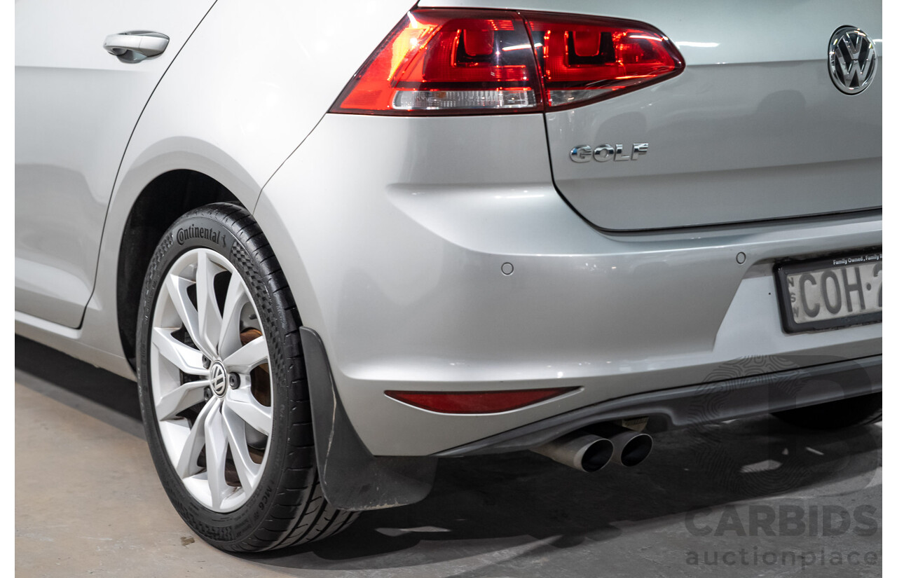 05/2013 Volkswagen Golf 110 TDI Highline AU 5D Hatchback Reflex Silver Metallic Turbo Diesel 2.0L