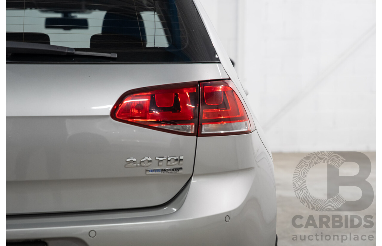 05/2013 Volkswagen Golf 110 TDI Highline AU 5D Hatchback Reflex Silver Metallic Turbo Diesel 2.0L