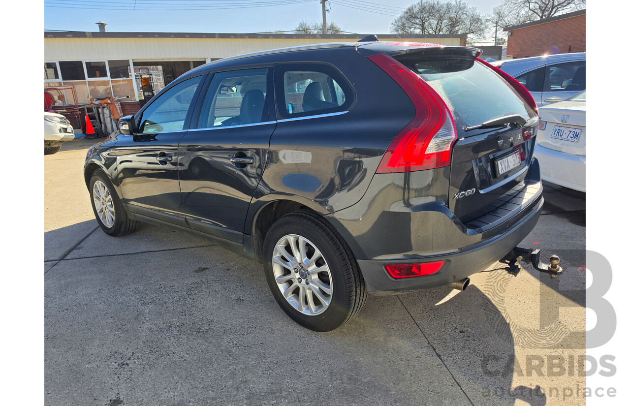 05/2010 Volvo XC60 D5 2.4 DZ MY10 4d Wagon Dark Grey Metallic Turbo Diesel 2.4L
