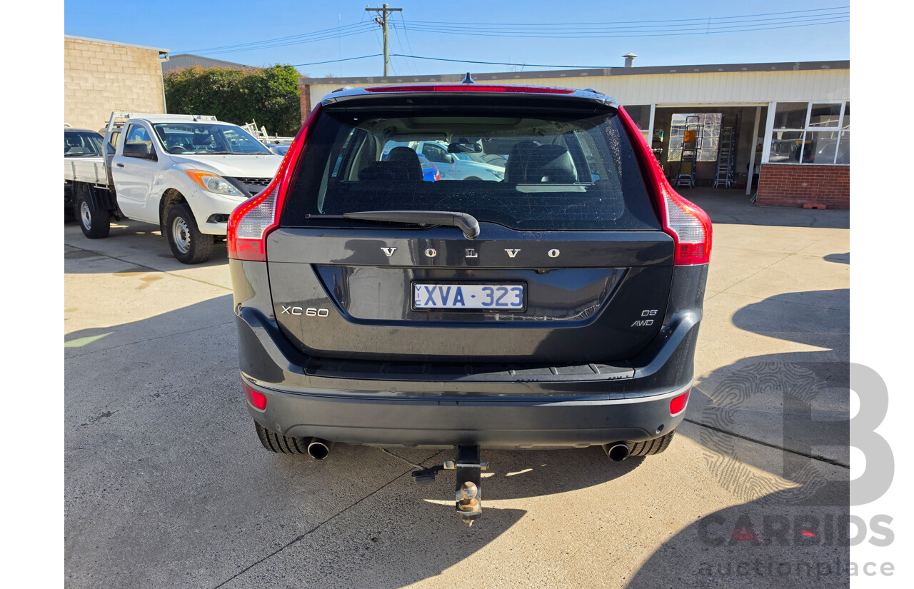 05/2010 Volvo XC60 D5 2.4 DZ MY10 4d Wagon Dark Grey Metallic Turbo Diesel 2.4L