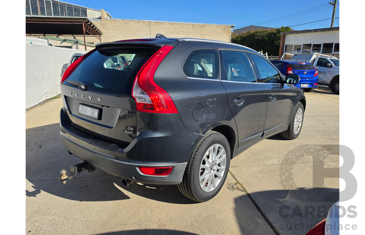 05/2010 Volvo XC60 D5 2.4 DZ MY10 4d Wagon Dark Grey Metallic Turbo Diesel 2.4L