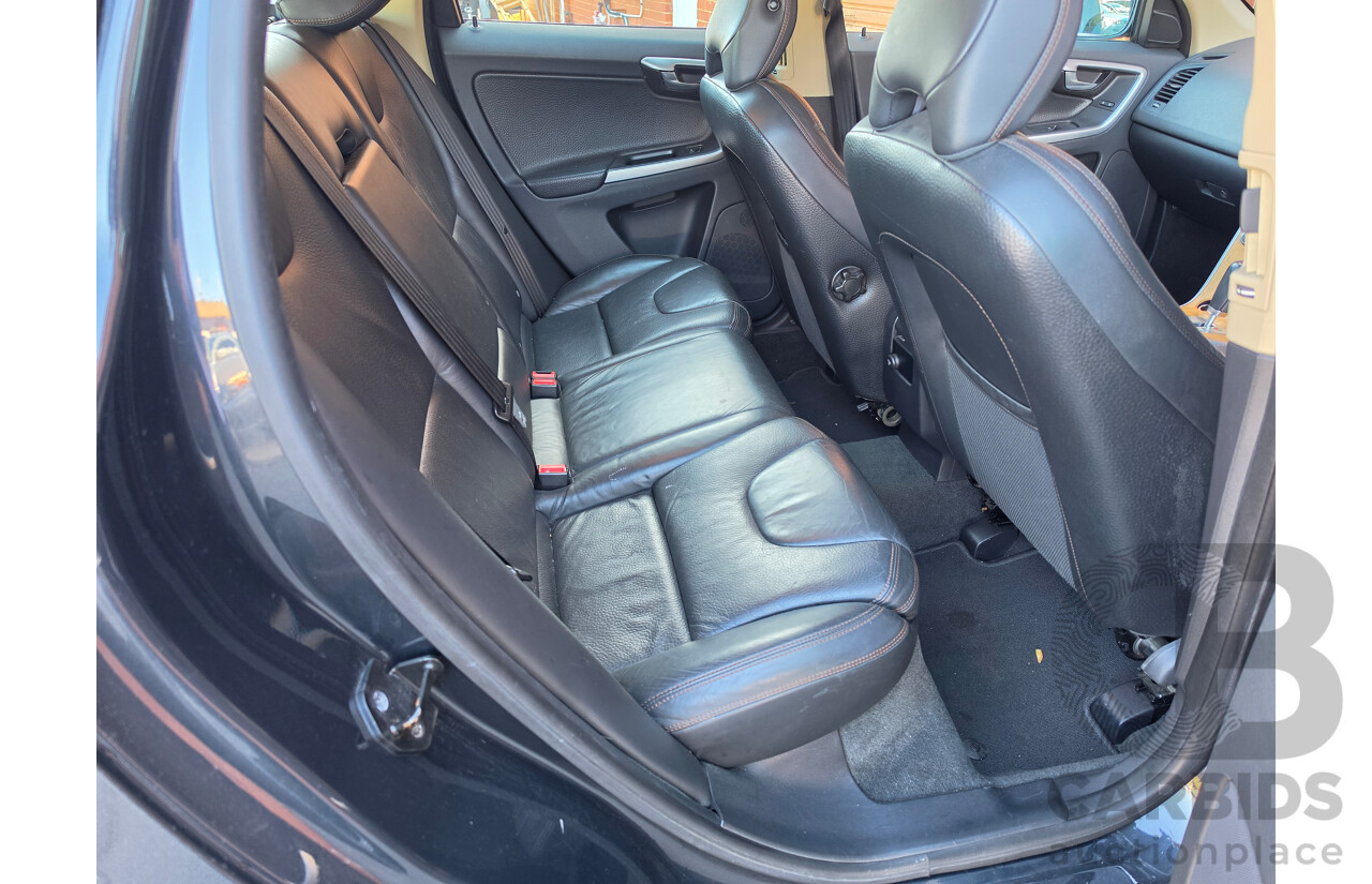 05/2010 Volvo XC60 D5 2.4 DZ MY10 4d Wagon Dark Grey Metallic Turbo Diesel 2.4L