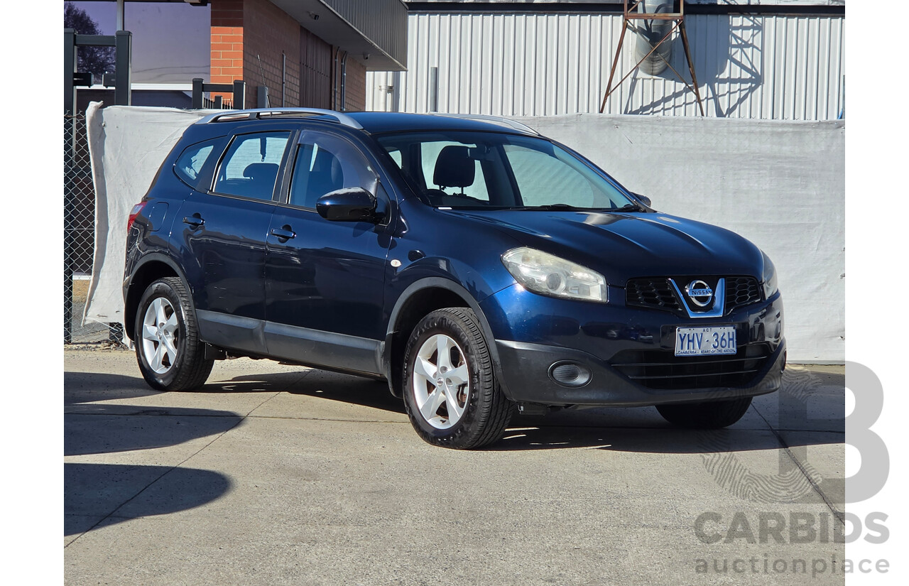 08/2010 Nissan Dualis +2 ST J10 SERIES II 4d Wagon Blue2.0L