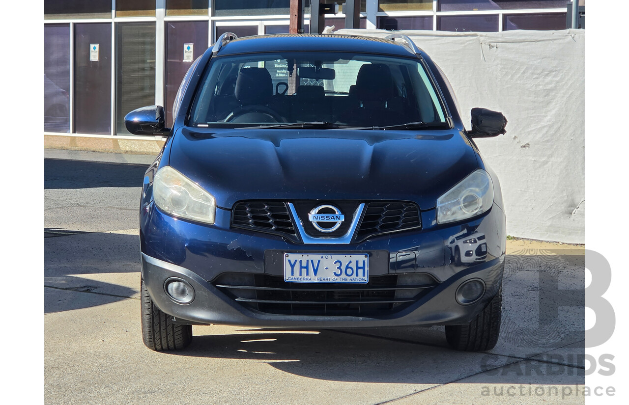 08/2010 Nissan Dualis +2 ST J10 SERIES II 4d Wagon Blue2.0L