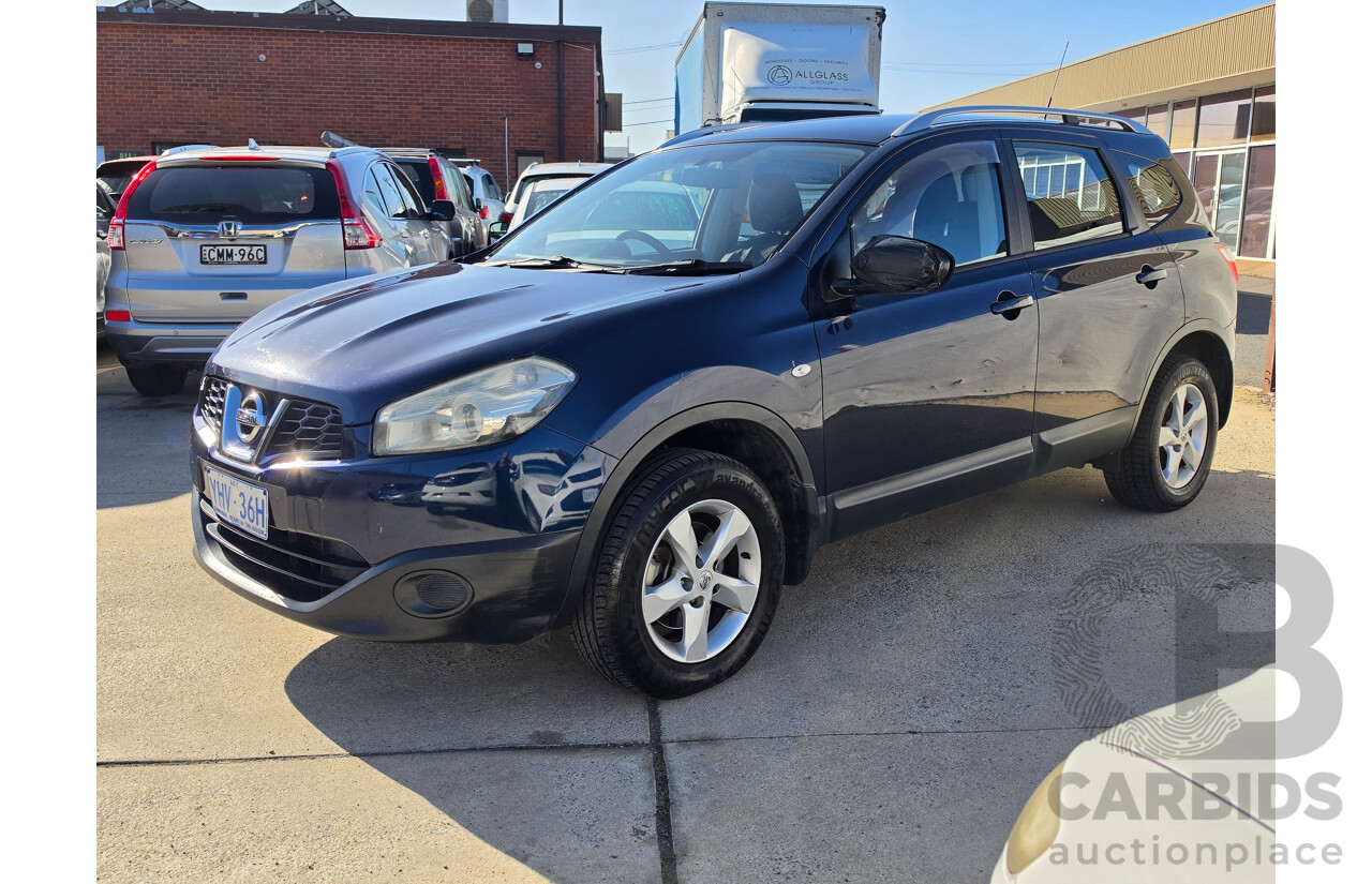 08/2010 Nissan Dualis +2 ST J10 SERIES II 4d Wagon Blue2.0L