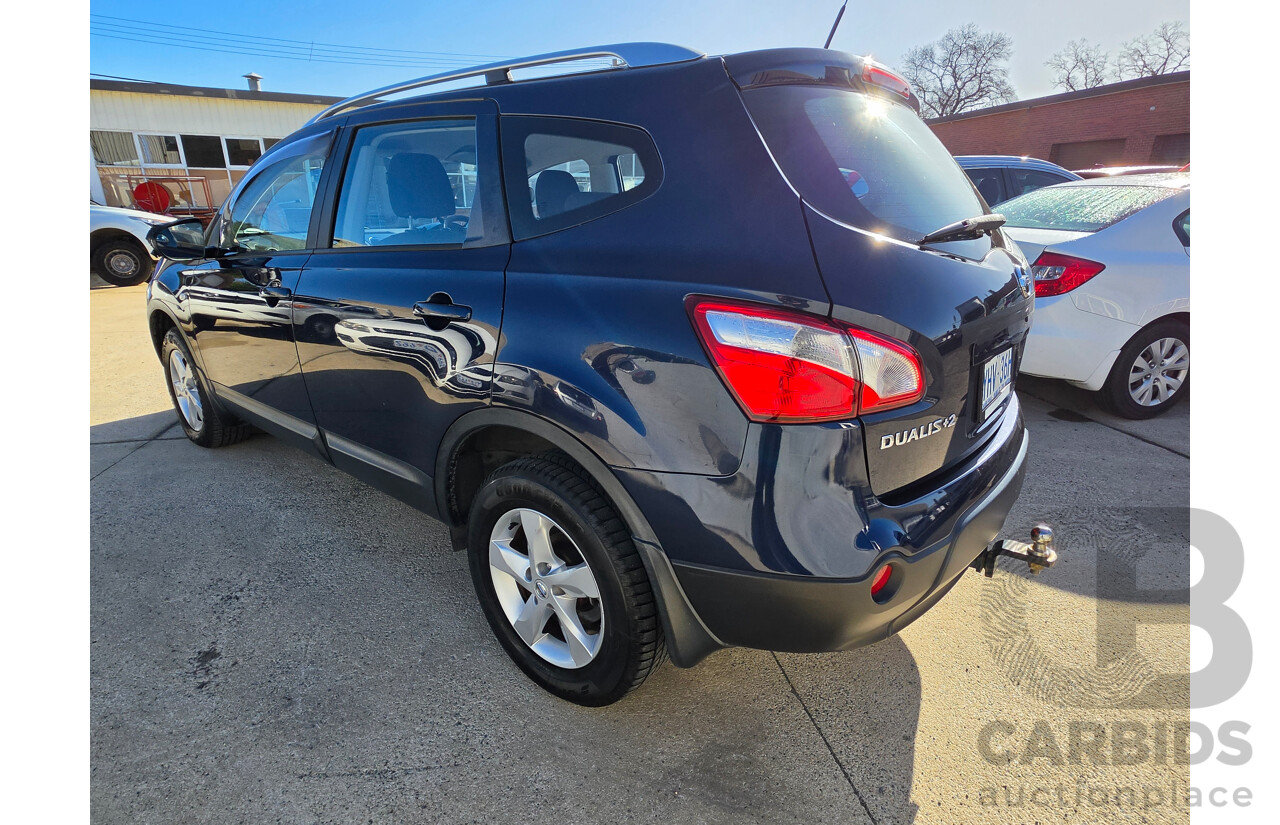 08/2010 Nissan Dualis +2 ST J10 SERIES II 4d Wagon Blue2.0L