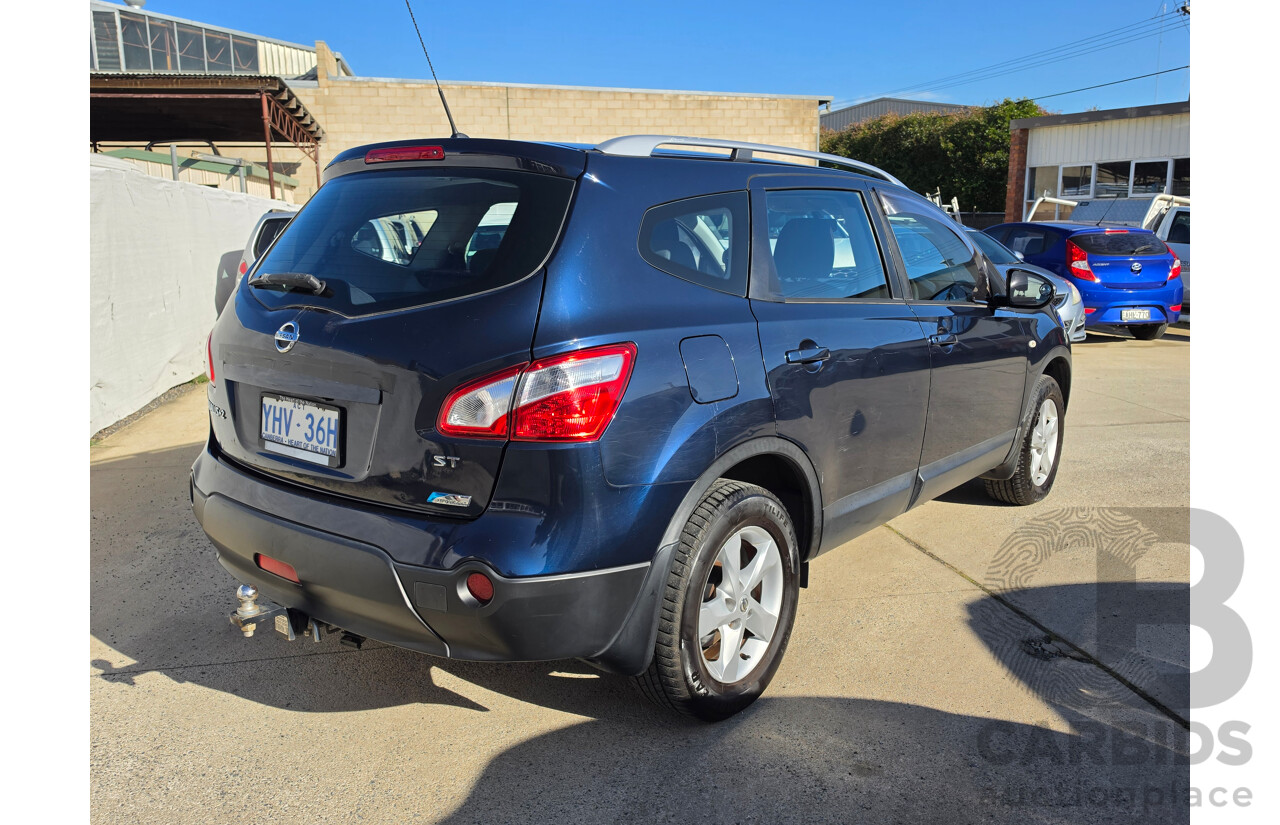 08/2010 Nissan Dualis +2 ST J10 SERIES II 4d Wagon Blue2.0L