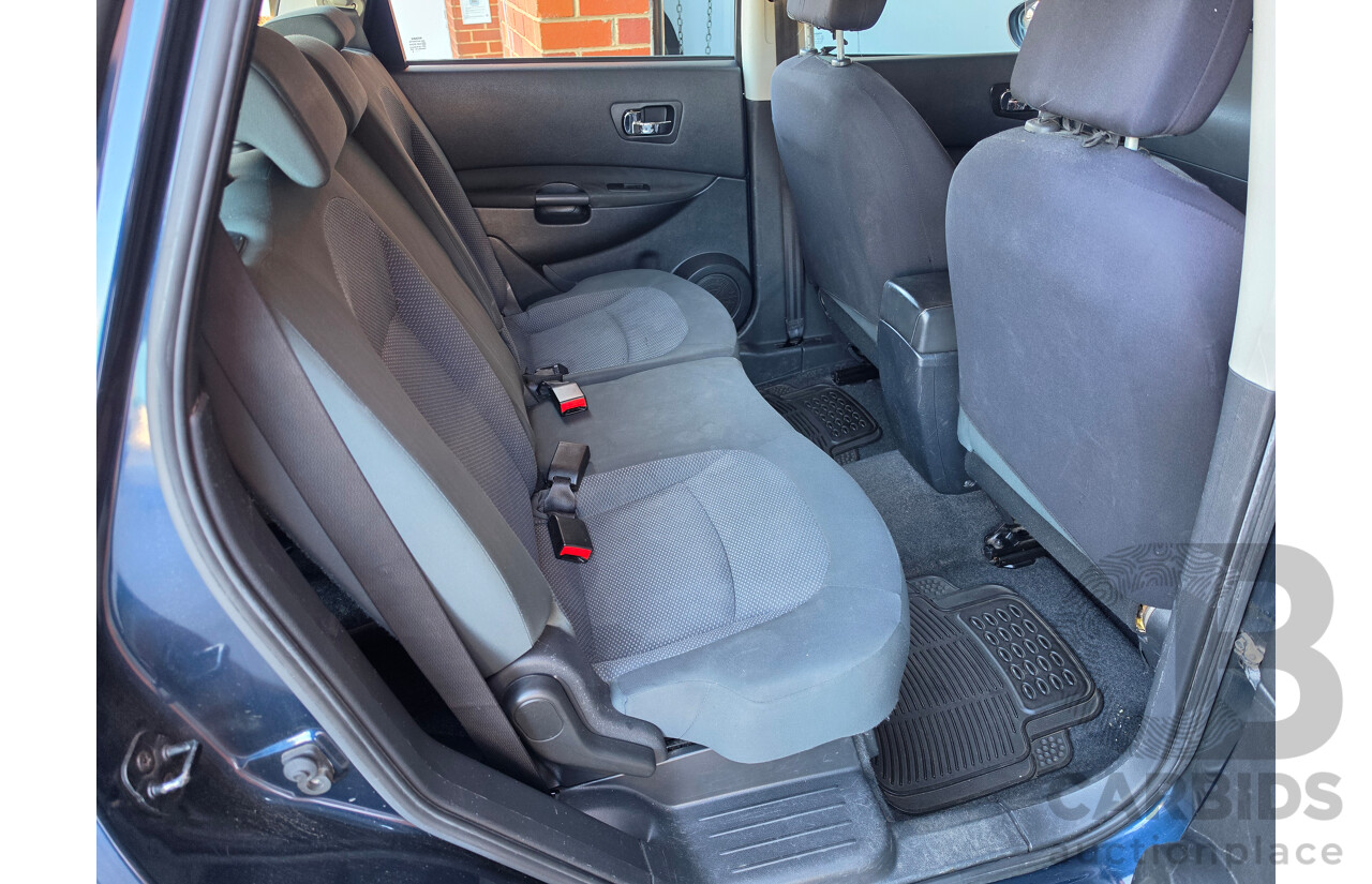 08/2010 Nissan Dualis +2 ST J10 SERIES II 4d Wagon Blue2.0L